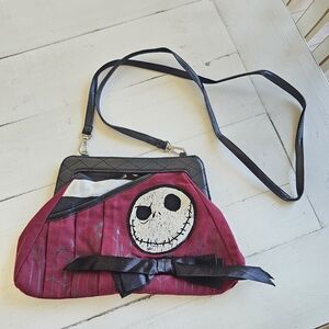 Jack Skellington Themed Women's Bag - Red and Black